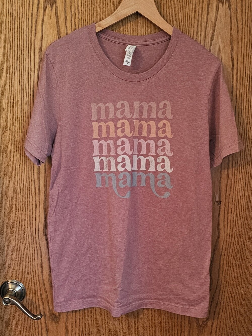 Mama Graphic Tee - Pink Heather Shirt